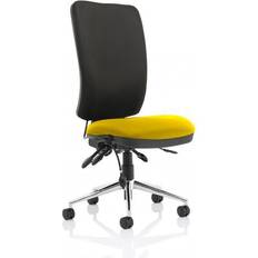 Dynamic Chiro High Back Bespoke Colour Seat Yellow No Arms