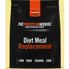 Glutenfree Weight Control & Detox The Protein Works High Protein Diet Meal Replacement Shake, Banana Smooth, 500