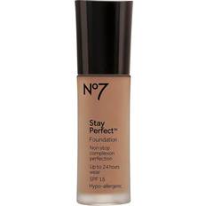 No7 Stay Perfect Foundation SPF15 #25 Walnut