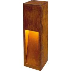 Brown Floor Lamps & Ground Lighting SLV Rusty Rust Bollard 50cm