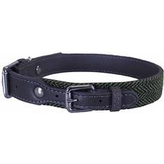 Rosewood Forest Herringbone Grey Collar 20-24in