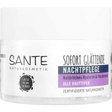 SANTE Naturkosmetik Facial Day- & Night care Instant Smoothing Night Cream