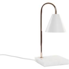 Dkd Home Decor Golden White Table Lamp