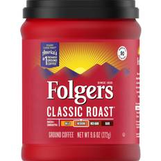 Folgers Classic Roast Ground Coffee 272g 1pack