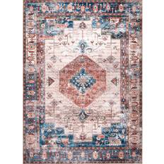 Nuloom Eliza Machine Washable Traditional Medallion Multicolour cm