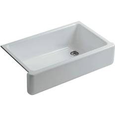 Kohler Whitehaven® 35-3/4" undermount single-bowl farmhouse kitchen sink