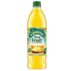 Robinsons Orange And Pineapple Cordial 1 Litre Bottles - Pack