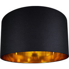 Happy Homewares Contemporary Black Floor/Pendant Shade