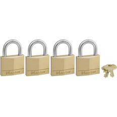 Master Lock Solid Brass 40mm 4-Pin Keyed