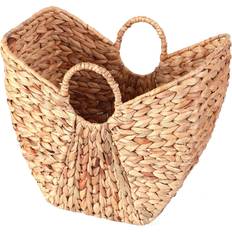 Vintiquewise Large Wicker Laundry Basket with