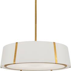 Crystorama Group FUL-907 Fulton Silk Pendant Lamp