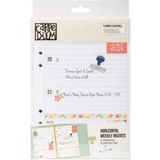 Carpe Diem Weekly Horizontal Planner Essentials Double-Sided A5