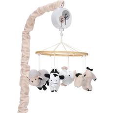 Lambs & Ivy Baby Farm Animals Musical Baby Crib Mobile Soother Toy