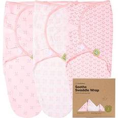 KeaBabies Organic Cotton Baby Swaddle Sleep Sacks Swaddle Wrap for Newborn Infant (Blossom)