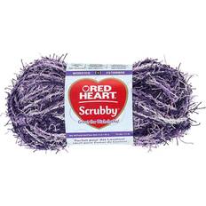 Red Crayons Red Heart Scrubby Yarn, Jelly, 234 Foot