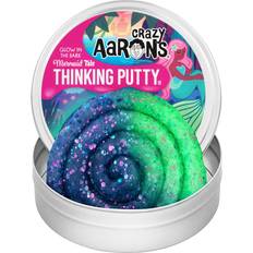 Crazy Aaron Mermaid Tale Glow in the Dark Thinking Putty