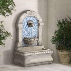 Manhasset Modern Floor Water Fountain Stone Classic