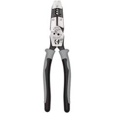 Klein Tools J2159CRTP Side Hybrid Crimper, Fish Tape Wire Needle-Nose Plier