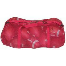 Champion Sports Olympia BC082P 36 in. x 15 in. Zippered Mesh Bag Red