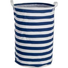 DII Round Stripes PE-Coated Laundry Hamper