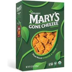 Mary's Gone Crackers Cheezee Plant-Based Cheese & Herb, 4.25