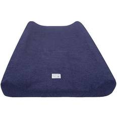 Burt's Bees Baby Organic Cotton Changing Pad Cover In Indigo Indigo Changing Pad Cover