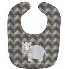 Caroline's Treasures Caroline's Treasures BB7033BIB Rhinoceros Baby Bib 10 x 13" multicolor