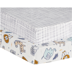 Trend Lab Zambia Flannel Playard or Mini Crib Sheet