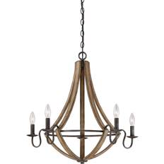 QUOIZEL SHR5005 Shire 5 Pendant Lamp