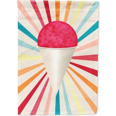 Caroline's Treasures Carolines Treasures SB3103GF Cherry Snowball Snow Cone Flag