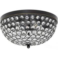 Lalia Home Crystal Glam 2 Ceiling Flush Light