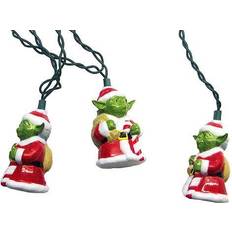 Kurt Adler S. 10 UL Star WarsR Santa Yoda String Light