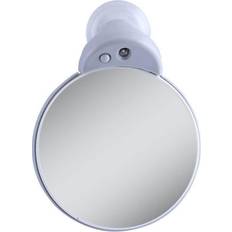 Zadro 10X/5X Lighted Magnification Spot Makeup Mirror in Gray