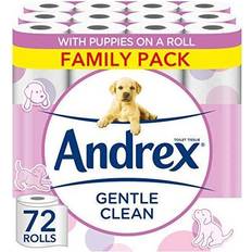 Toilet tissue Andrex Gentle Clean Toilet Tissue 72-pack