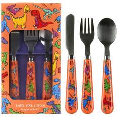 Lesser & Pavey Leonardo's Little Stars Dinosaurs Cutlery Set