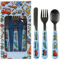 Lesser & Pavey Leonardo's Little Stars Vehicles Cutlery Set