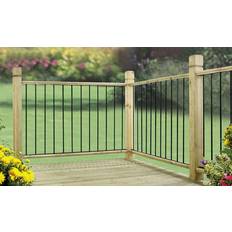 Metal Decking Fence Panels Garda Black