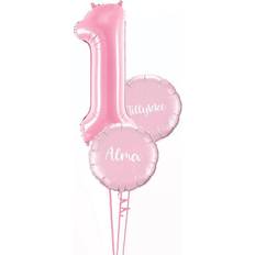 PartyDeco Send en ballonbuket Rosa balloner