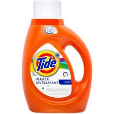 Tide Plus Bleach Alternative Safe on Colors HE Turbo Clean Liquid Laundry Detergent, Original