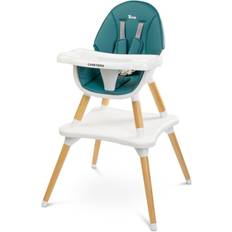 Caretero High chair 2-in-1 TUVA table dark green