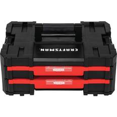 Craftsman VERSASTACK 17 in. 2-Drawer Tool Box 488 cu in Black/Red