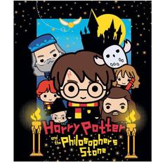 Warner Bros Harry Potter Chibi Premium Coral Blanket 120 x 150 CM