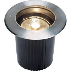 IP67 Ceiling Flush Lights SLV Dasar Stainless Steel/Black Ceiling Flush Light 21.5cm