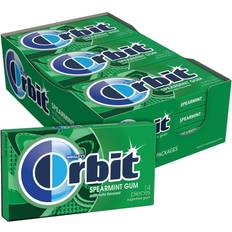 Orbit Gum Spearmint Sugarfree Chewing Gum, 14