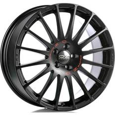 OZ Superturismo GT Matt Black Red Lettering 7.5x17 5/112 ET35 B75