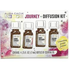 Aura Cacia Journey To Diffusion Kit, Essential Oils, 4