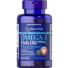 Puritan's Pride Extra Strength Omega-3 Fish Oil 1500