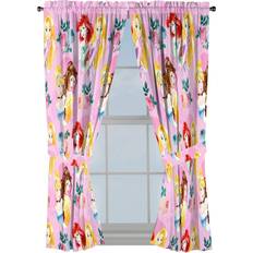 Disney Princess Sassy 63" Inch Drapes 4 Set