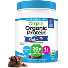 Orgain Protein Powder + Oatmilk, Chocolate, 20g Based Protein, 1g