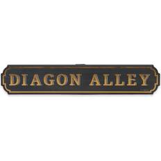 Open Road Brands Harry Potter Diagon Alley Horizontal Fun Harry Potter Sign Framed Art